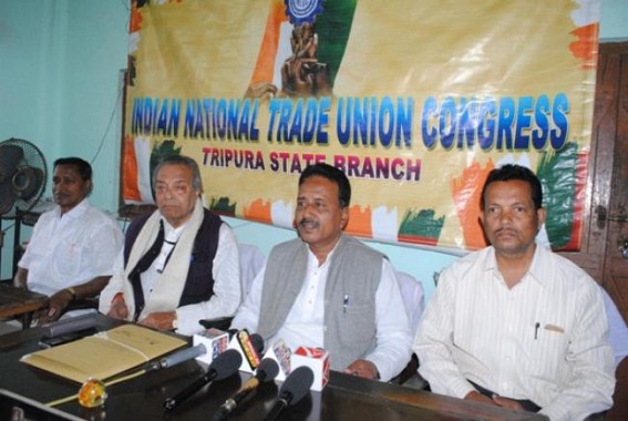 INTUC to Protest against state governmentâ€™s â€˜Anti-labourâ€™ Policies